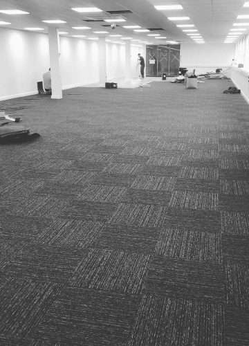 Mezzanine Floor Installation 11 Commercial Flooring