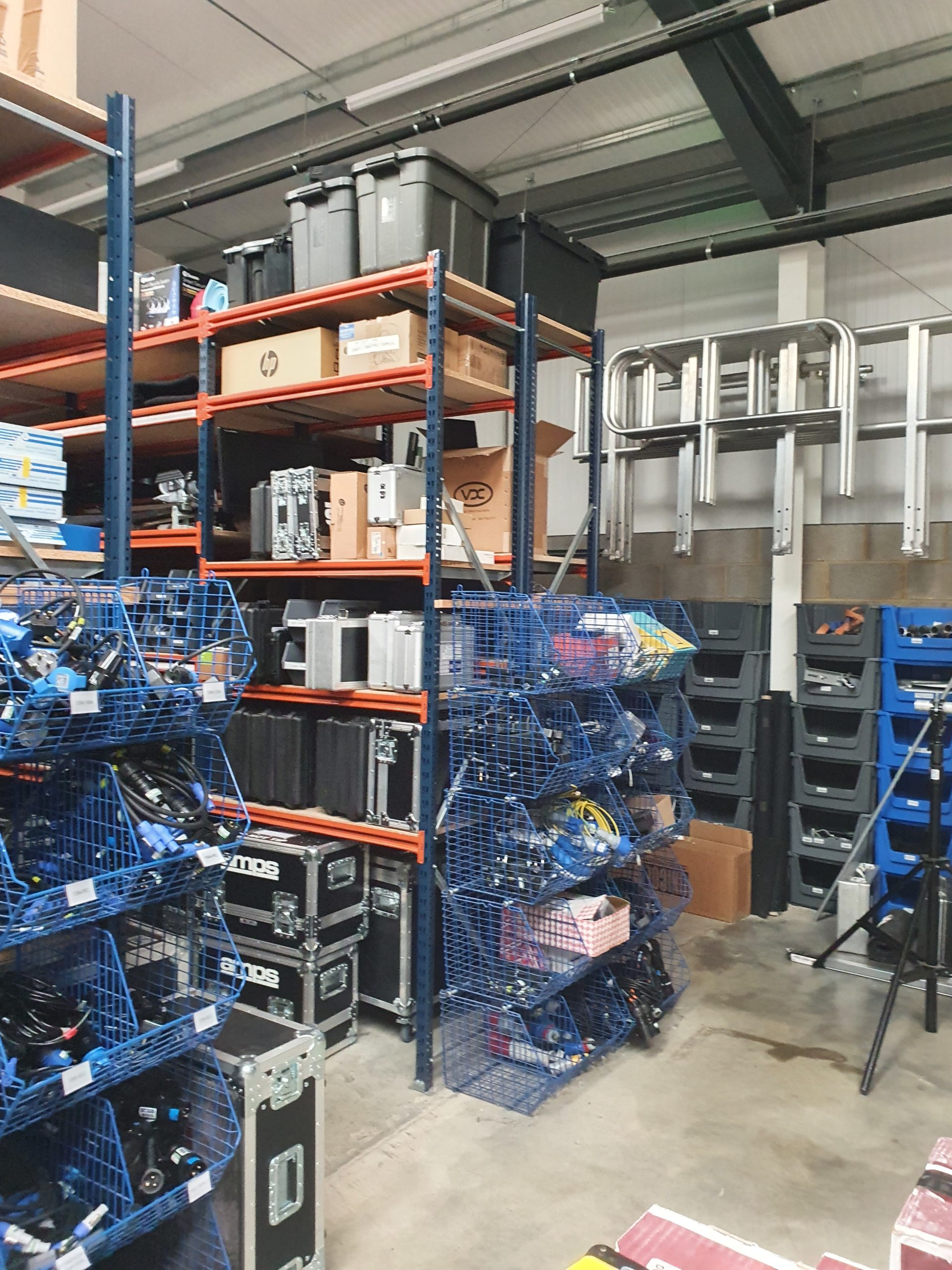 Storage Area Before scaled - Warehouse Racking Refurbishment & Storage Solutions
