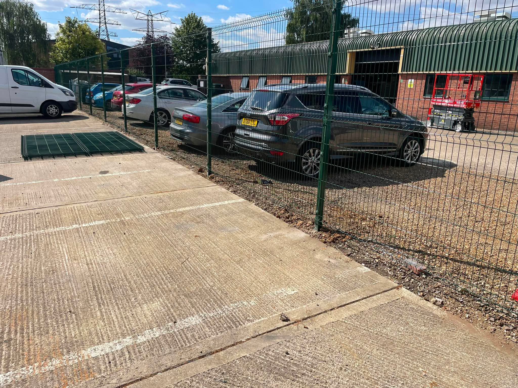 new fence 2 - Commercial Security Fencing at Noble Healthcare, St Neots