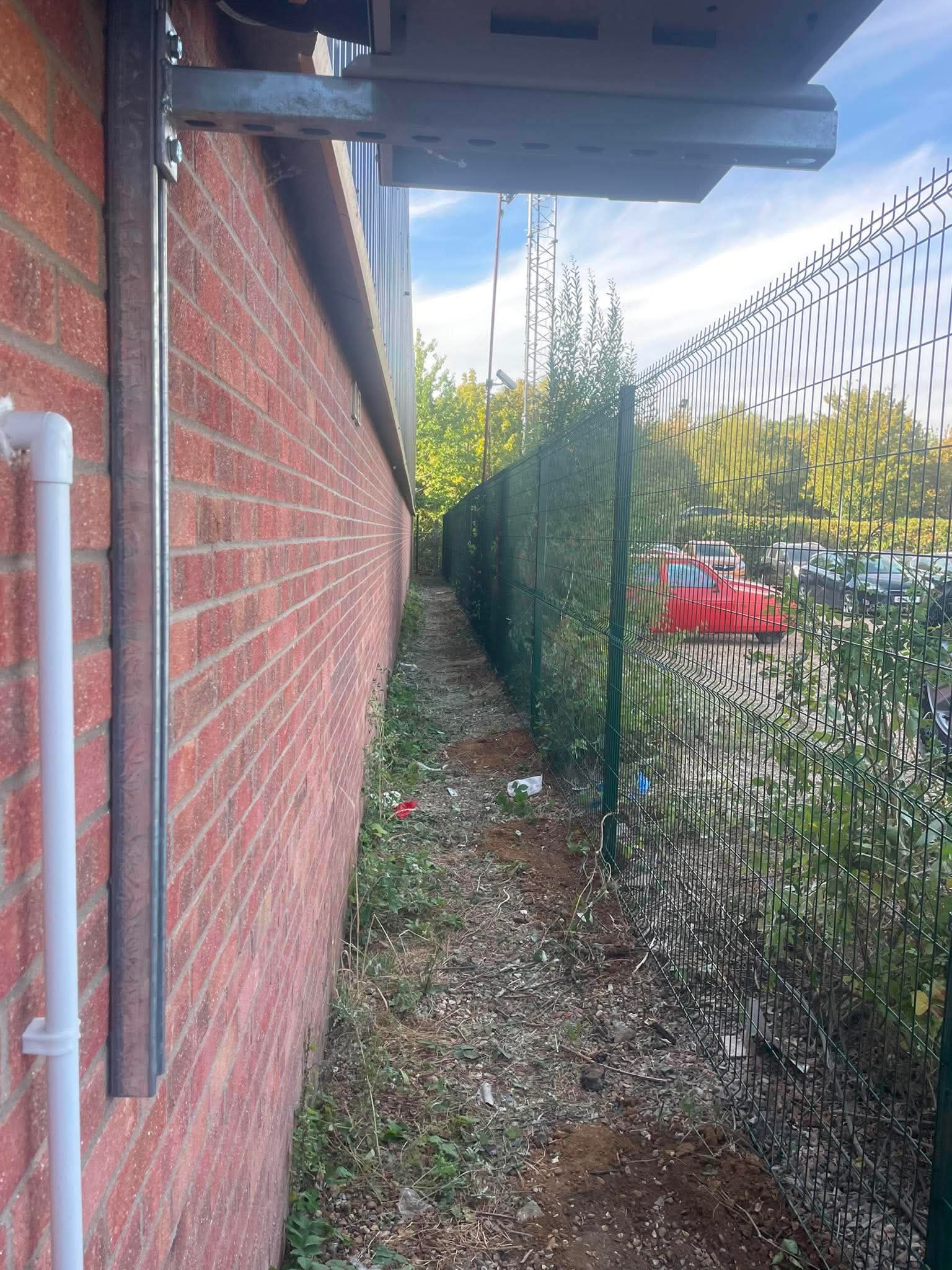 new fence 4 - Commercial Security Fencing at Noble Healthcare, St Neots