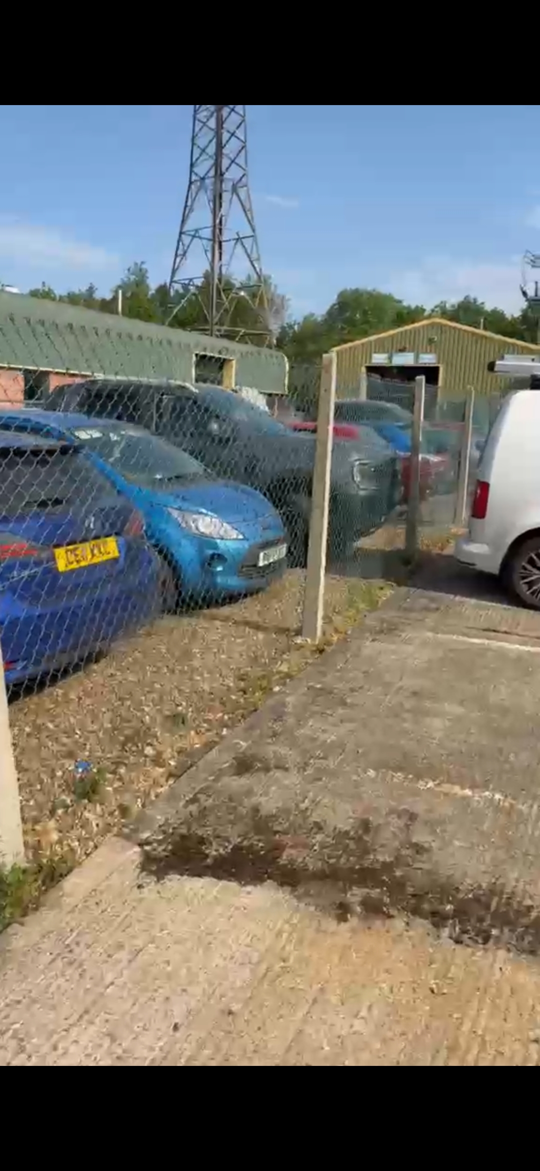 previous fence 1 - Commercial Security Fencing at Noble Healthcare, St Neots